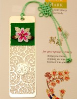 E-11刺繡之人面桃花